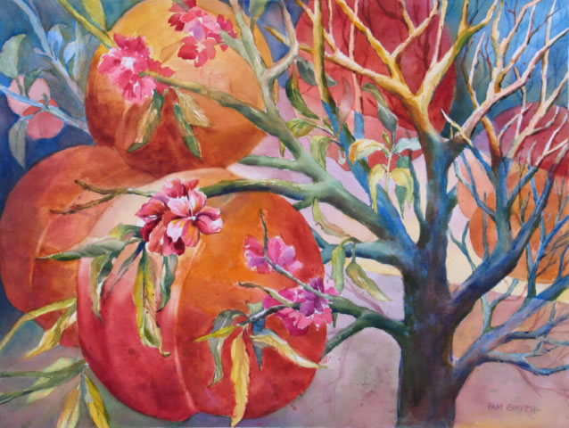 Watercolor Through the Seasons by Pam Smyth